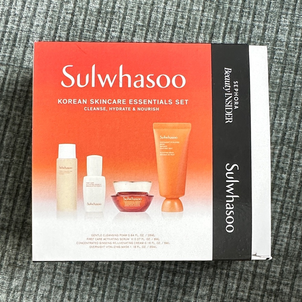 NEW Sulwhasoo Skincare Essentials Set